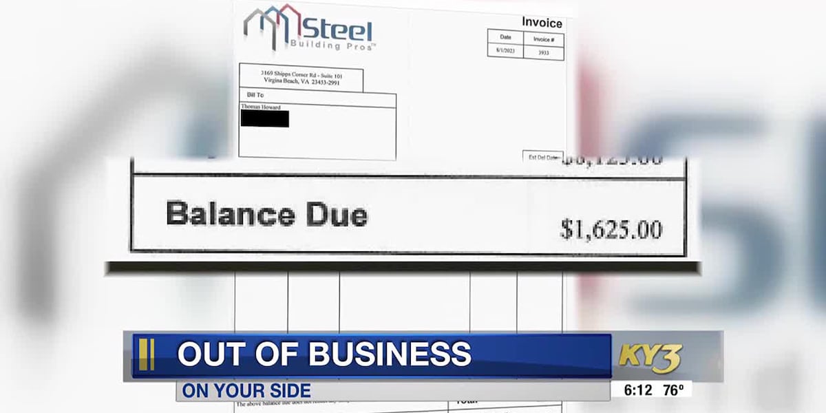 On Your Side: Customer demands refund after building company closes [Video]