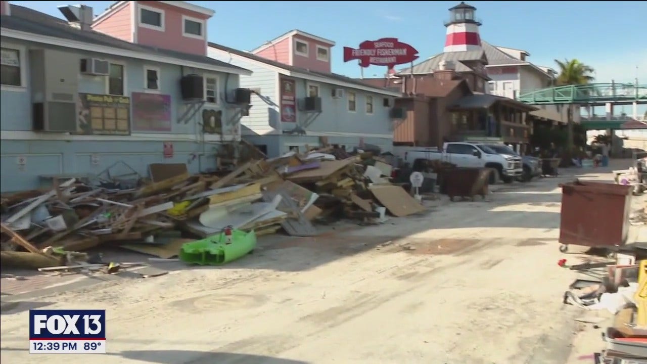 Charley Belcher tours the recovery effort in John’s Pass after Hurricane Helene [Video]