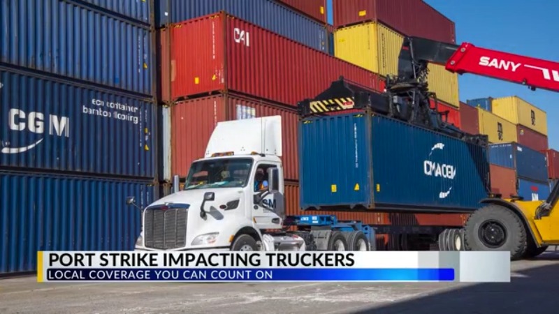 Alabama truck drivers impacted by ILA Strike [Video]