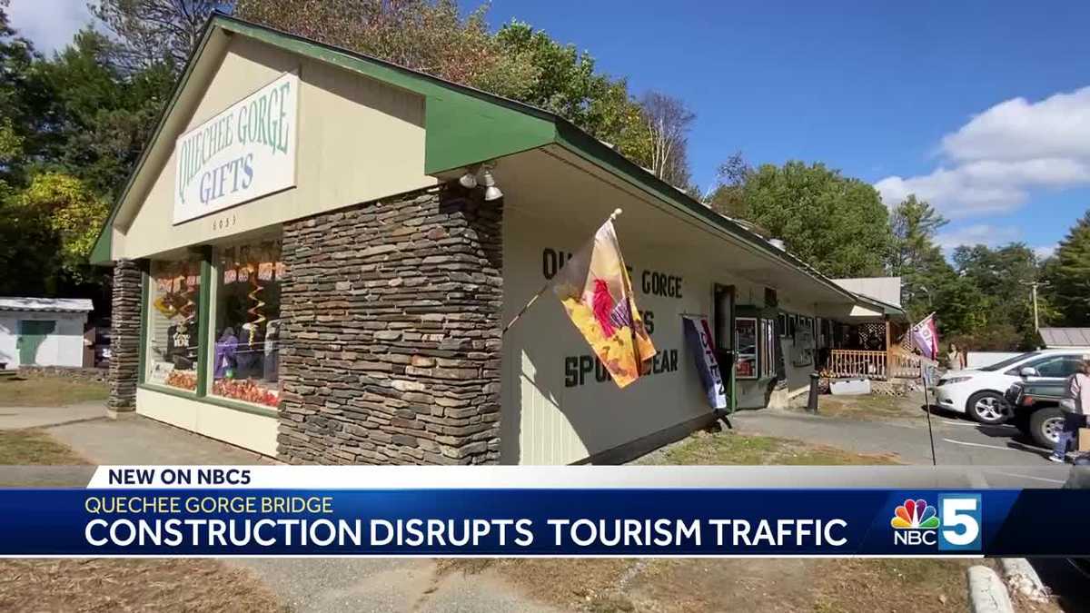 Major bridge project has Quechee shops concerned about foot traffic [Video]