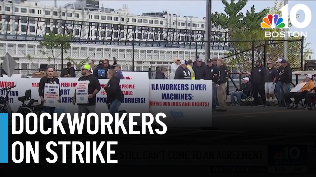 Dockworker strike continues to impact ports  NBC Boston [Video]