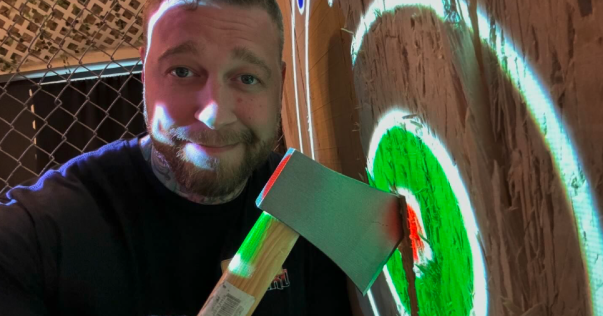 Local veteran expands axe throwing business to Towson [Video]