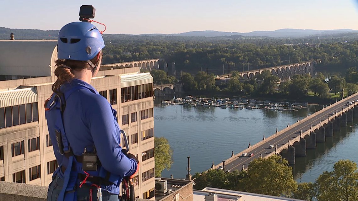 Pennsylvanians rappel to raise money for Big Brothers Big Sisters [Video]