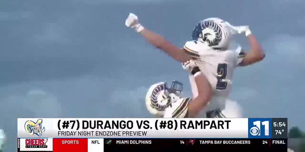 High school football preview: In 4A, #8 Rampart Rams prepare to host #7 Durango [Video]