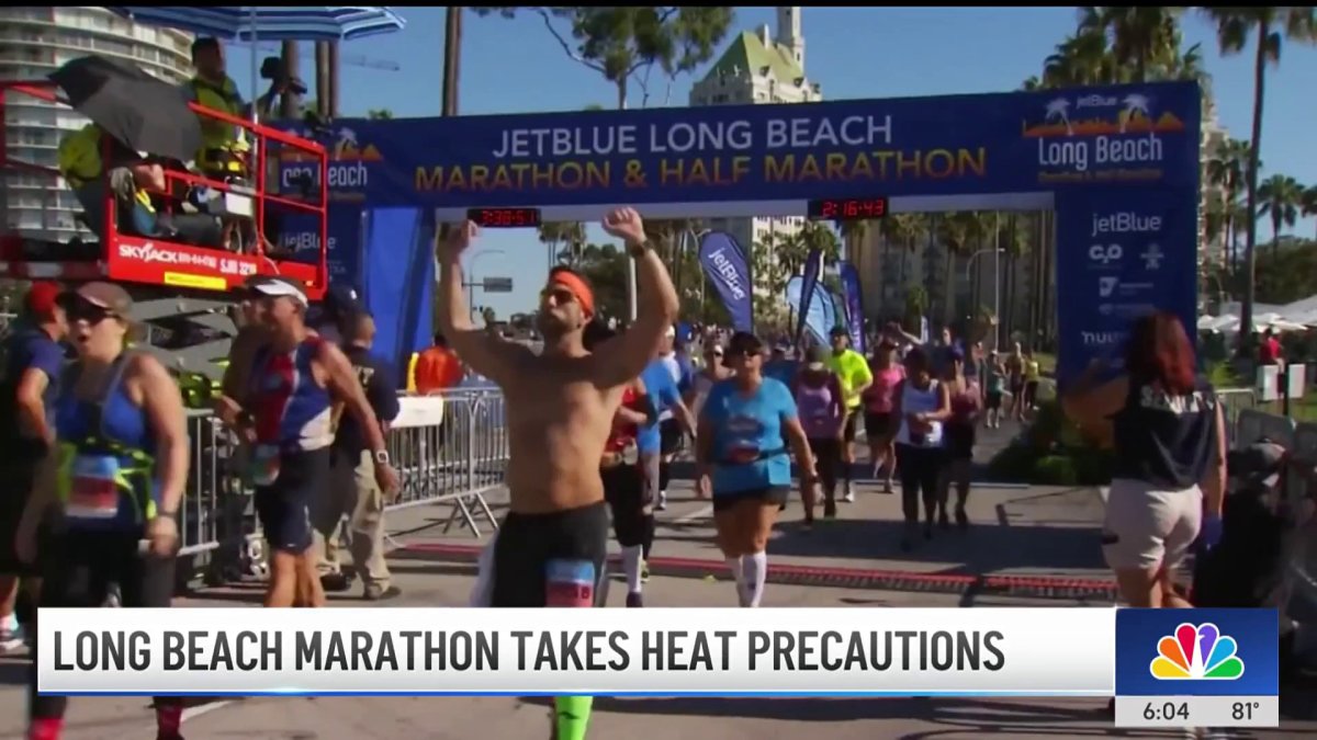 Long Beach Marathon runners expected to brave heat wave  NBC Los Angeles [Video]