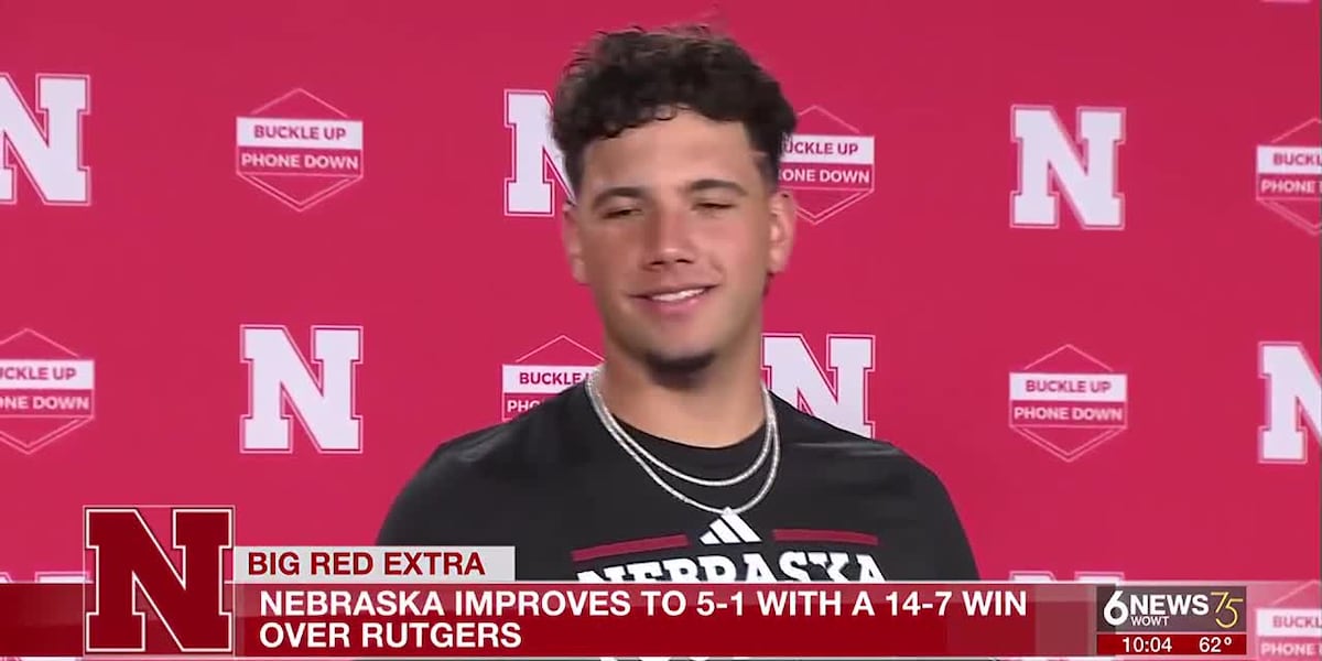 The Huskers go into the bye week with a win [Video]