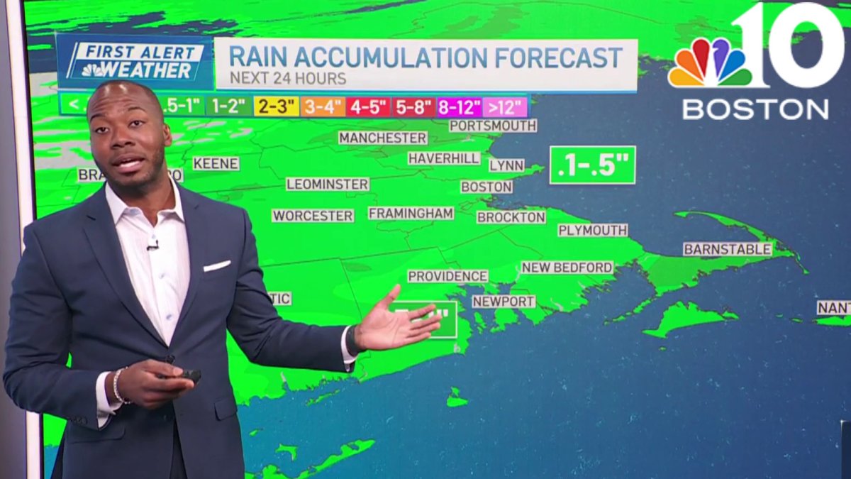 Tracking rain and possible thunderstorms Monday  NBC Boston [Video]