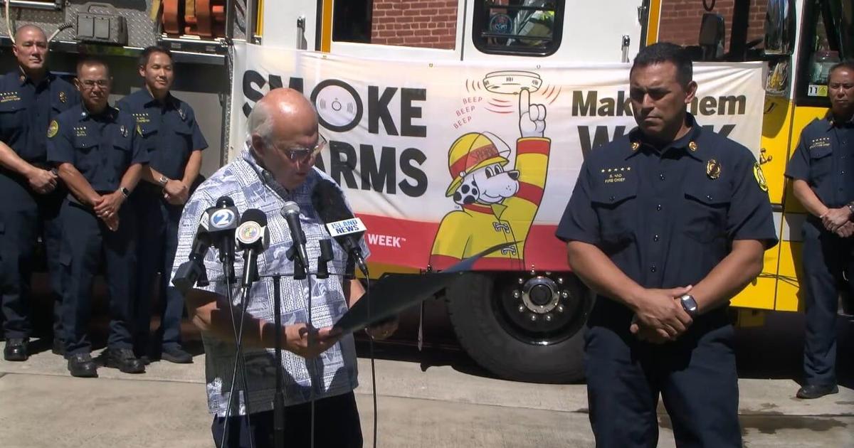 Honolulu Fire Department honored at proclamation event for start of Fire Prevention Week | Video