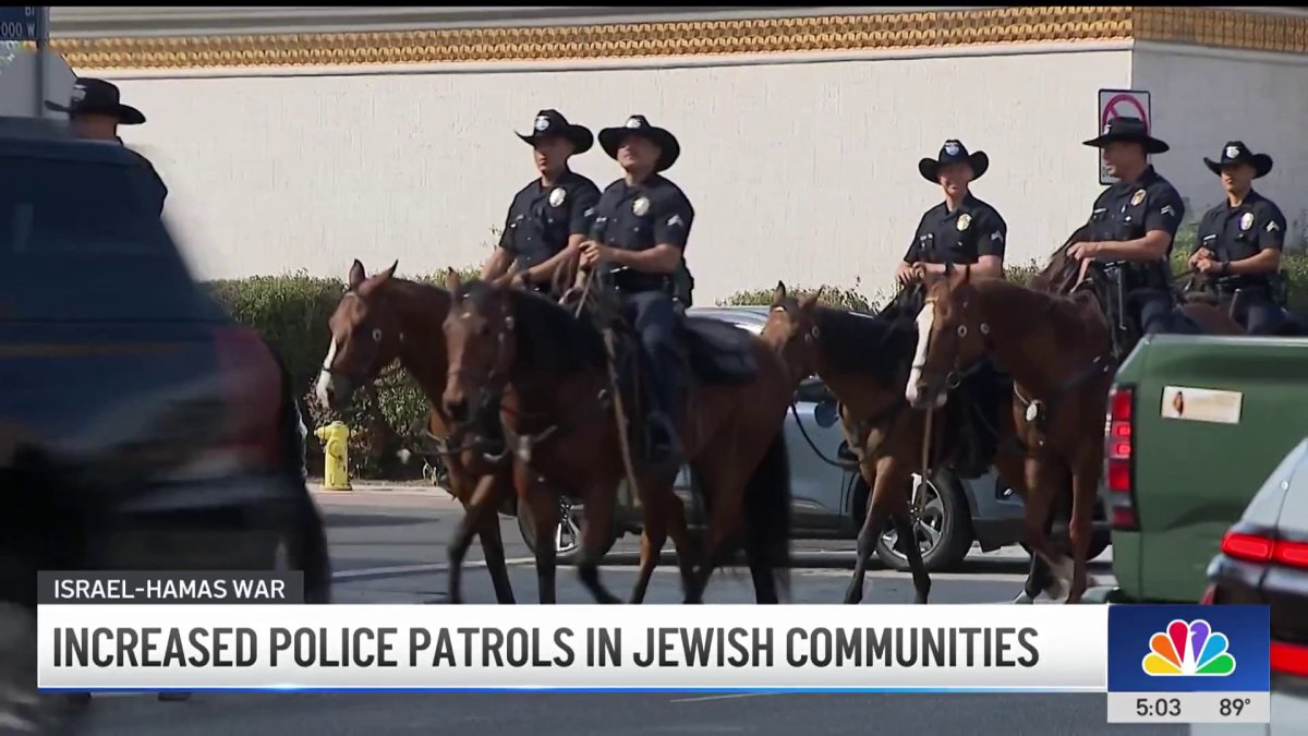 LAPD beefing up security in Pico-Robertson District of LA  NBC Los Angeles [Video]