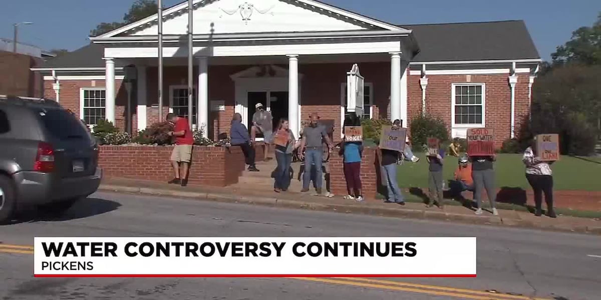 Water controversy continues in Pickens [Video]