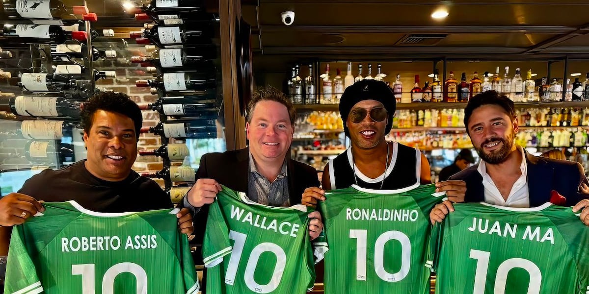 Brazilian soccer legend Ronaldinho joins Greenville Triumph ownership group [Video]