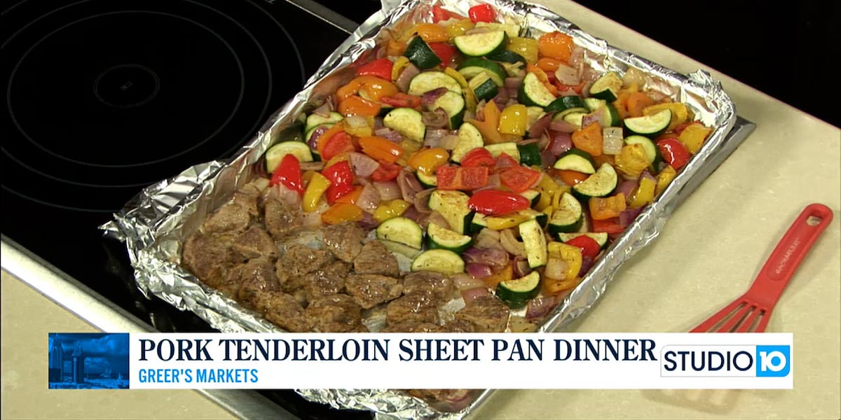 Recipe: Pork Tenderloin Sheet Pan Dinner [Video]