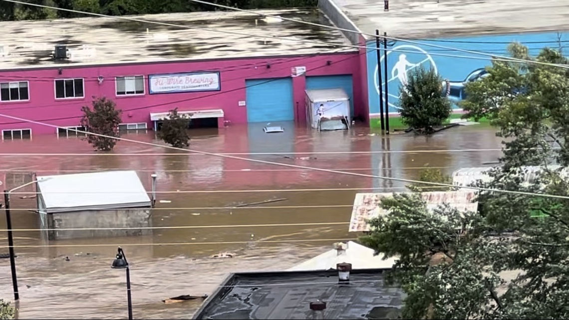 NC breweries banding together to help after Helene hit [Video]