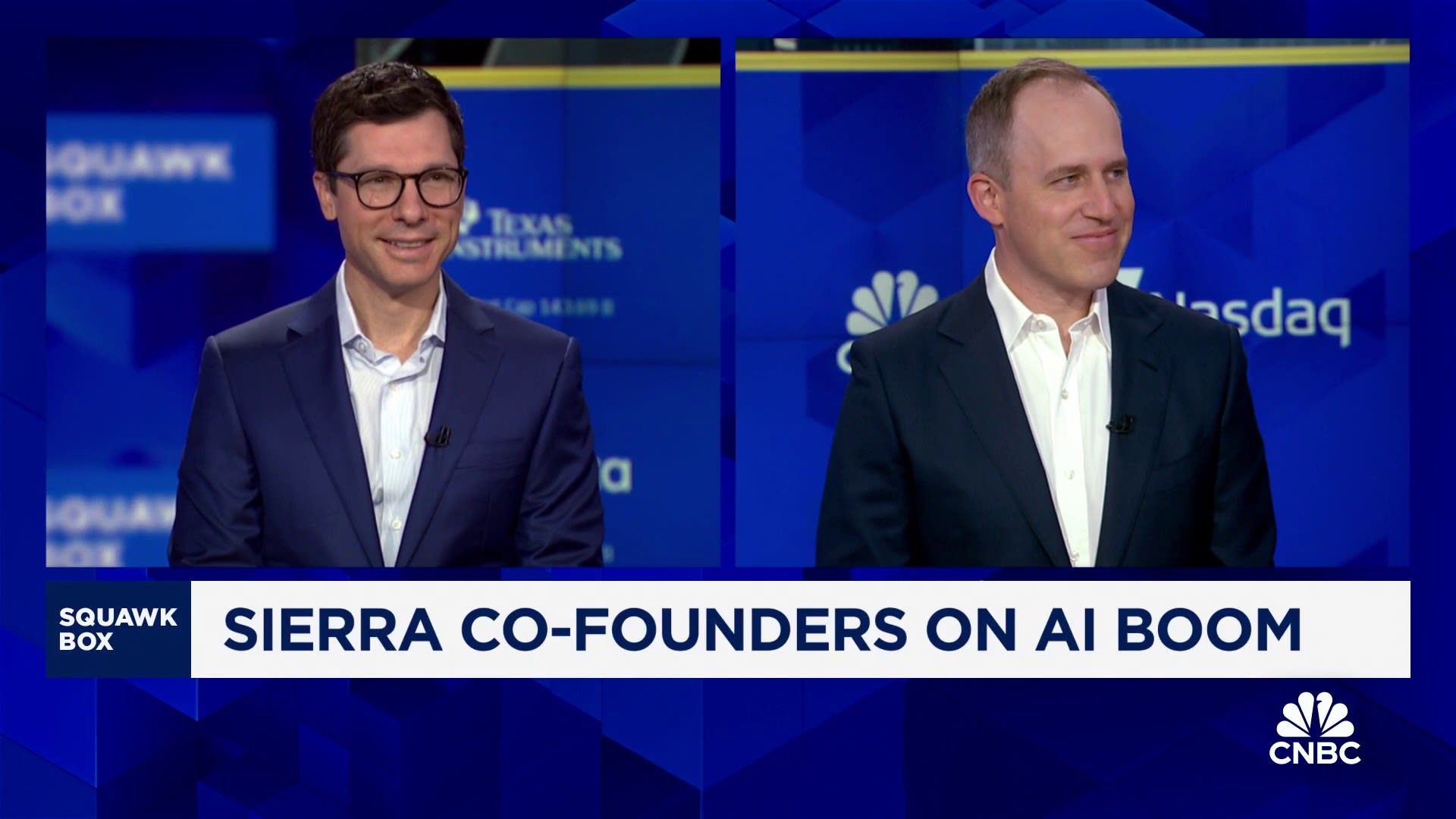 Watch CNBC’s full interview with Sierra co-founders Clay Bavor and Bret Taylor [Video]