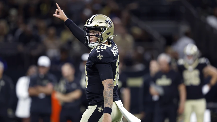 DENNIS ALLEN Spencer Rattler Saints Buccaneers [Video]