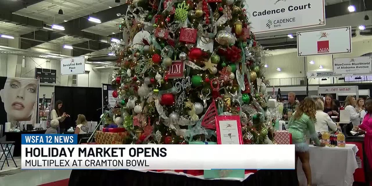 Junior League of Montgomery kicks off Holiday Market [Video]