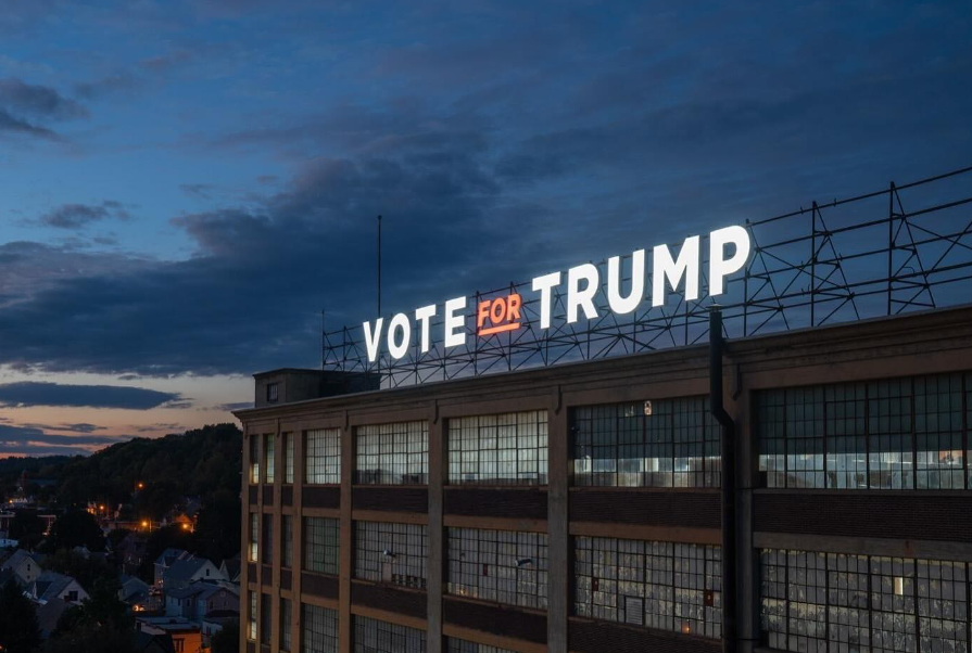 Sticker Mule’s Vote for Trump Sign Divides a New York Town [Video]