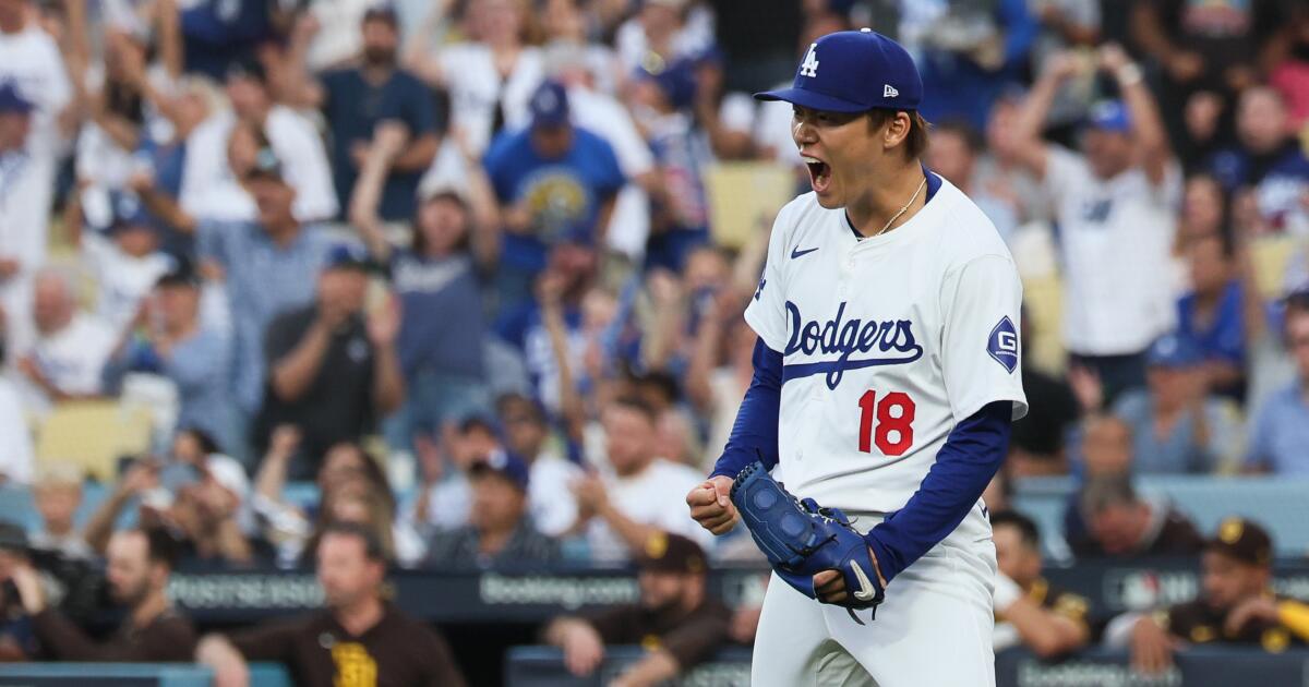 Yoshinobu Yamamoto delivers under pressure in Dodgers’ NLDS win [Video]