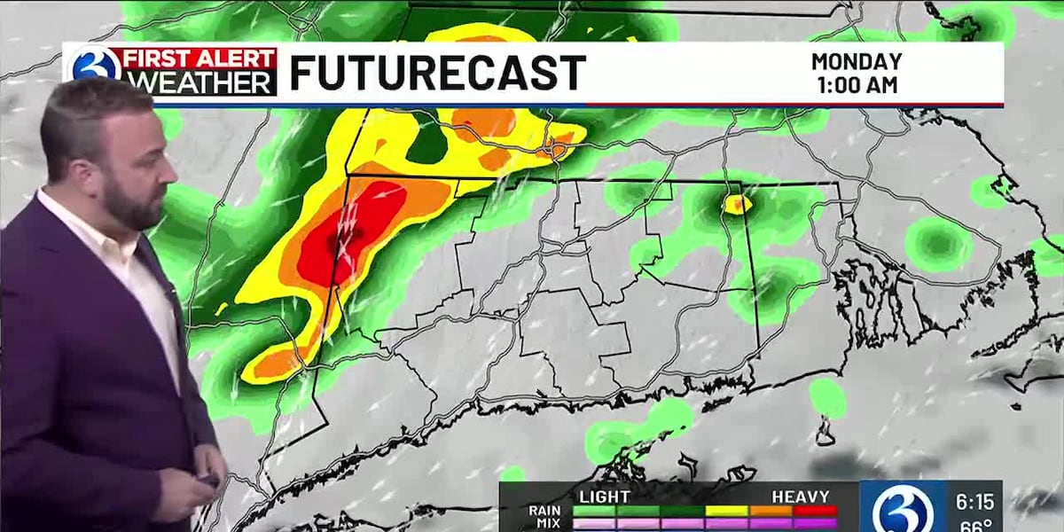 WEATHER: Temperatures dip with rain expected to start the week [Video]