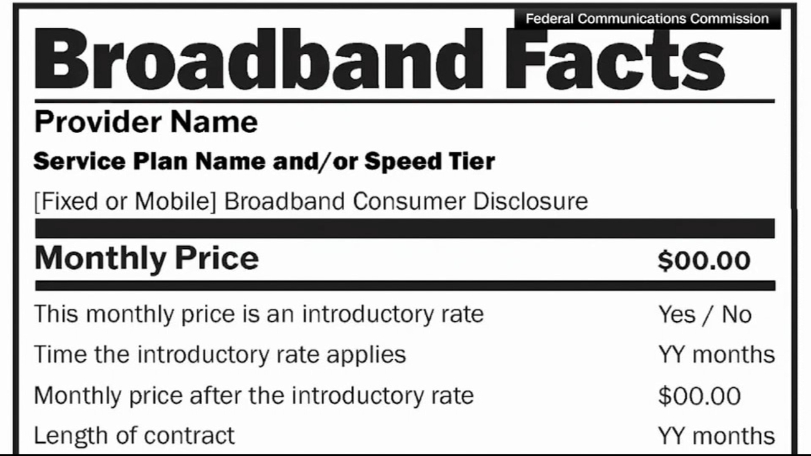 FCC rolls out mandatory broadband label for internet providers’ plans [Video]