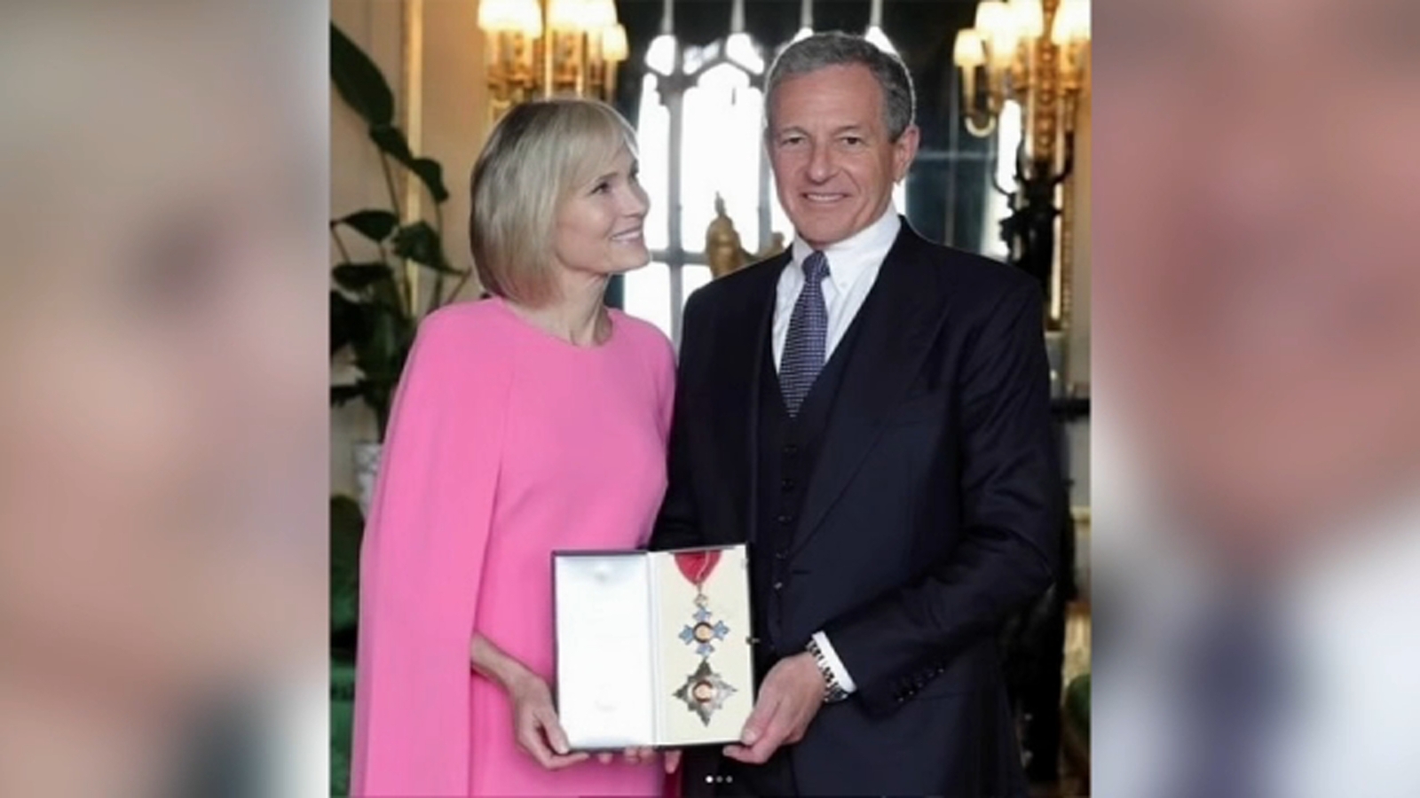 Bob Iger receives honorary Knight of the Order of the British Empire [Video]