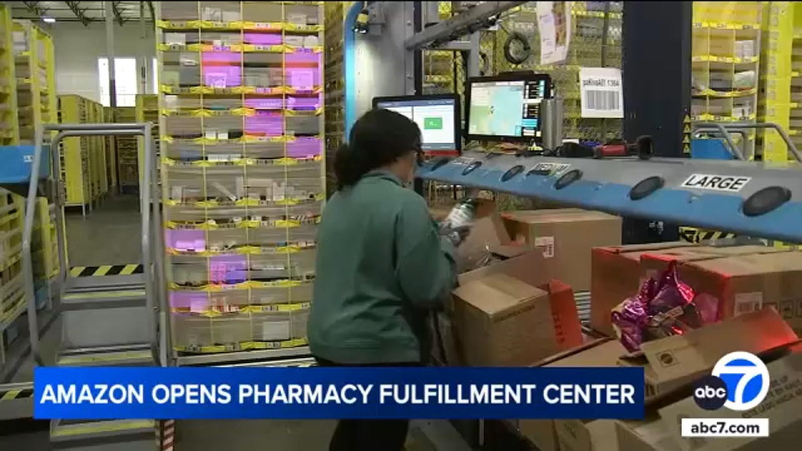 Amazon opens new same-day pharmacy fulfillment center in Corona, its 1st such facility in California [Video]