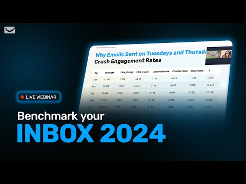 Key Insights With U.S. Email Marketing Benchmarks Report 2024 | GetResponse Webinar [Video]