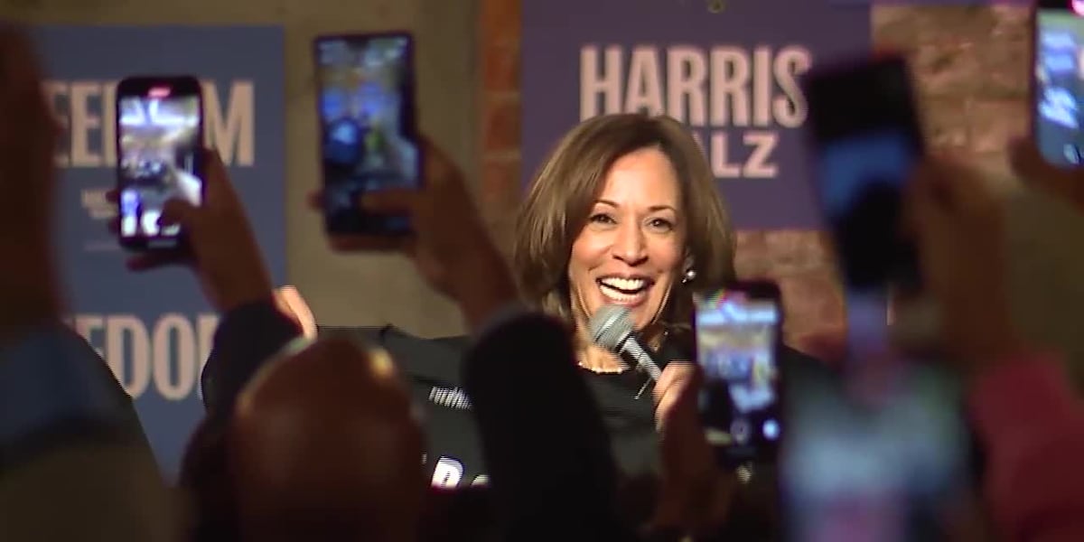 Voters react to Kamala Harris campaigning in Detroit [Video]