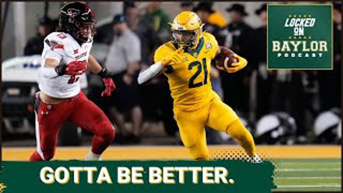 “Run The Dang Ball!” | Baylor Football NEEDS To Fix This Against Texas Tech To Score an Upset! [Video]