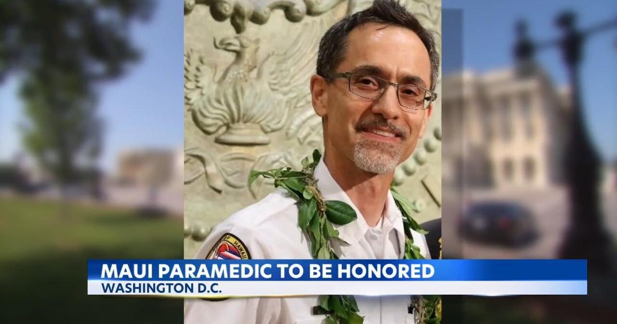 Maui paramedic honored as a ‘Star of Life’ for medical services during the Lahaina fires | Video