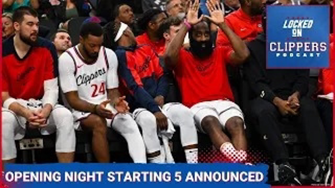 Clippers Announce Starting Lineup feat. Adam Auslund [Video]