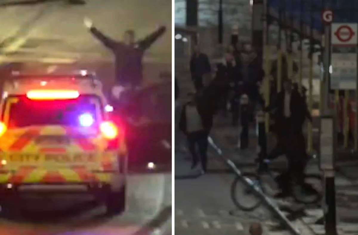 E-bike phone snatcher tackled by have-a-go heroes as crowd celebrates yards from St Pauls Cathedral [Video]