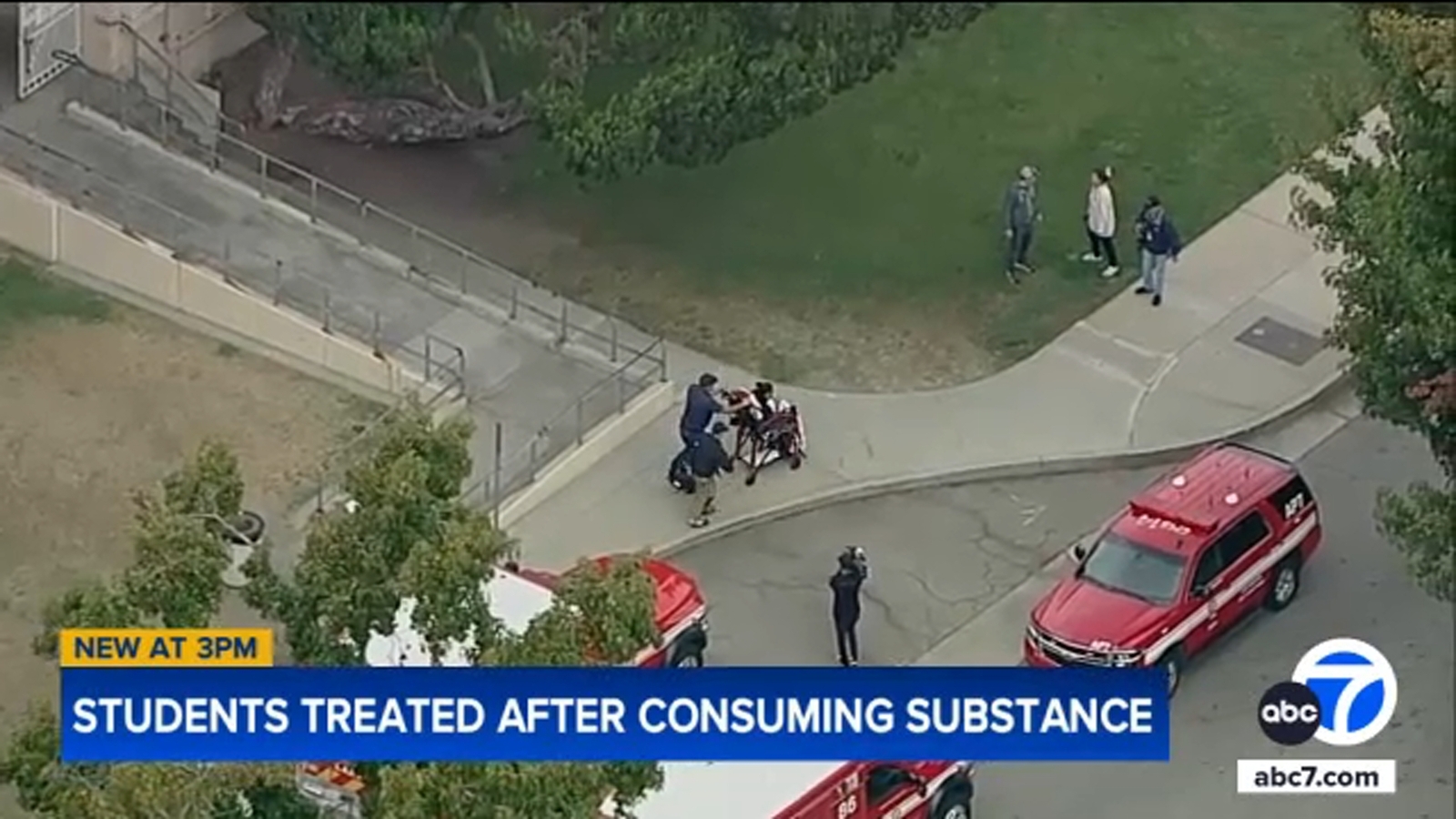 Students at Walter Reed Middle School in Studio City medically evaluated after possibly consuming banned substance, LAUSD says [Video]