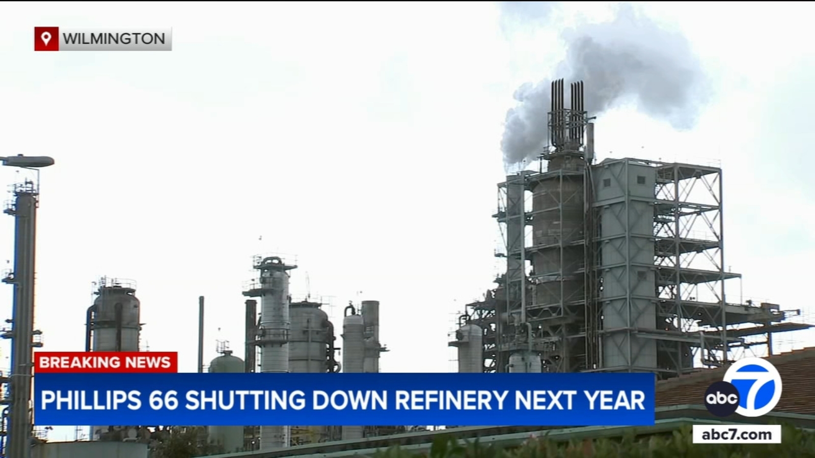 Oil company Phillips 66 says it will shut down Los Angeles-area refinery [Video]