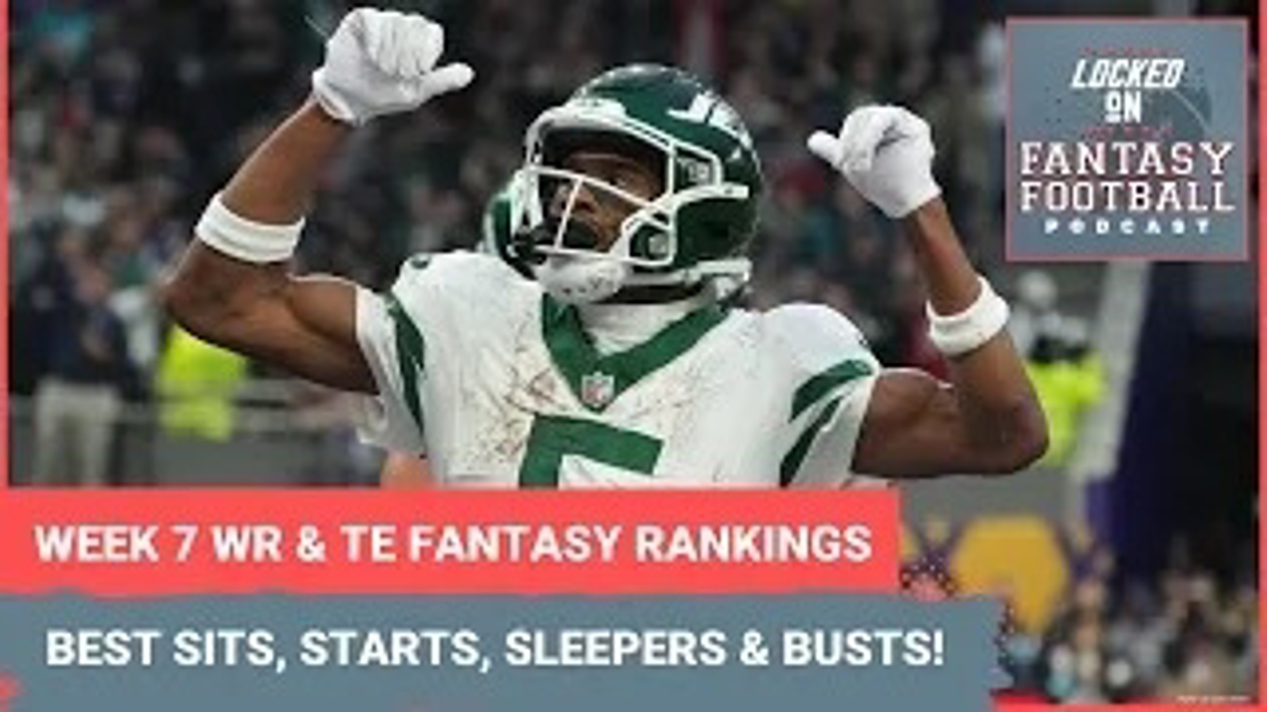 Fantasy football Week 7 WR and TE rankings: BEST starts for your lineups, sleepers, sits and busts [Video]