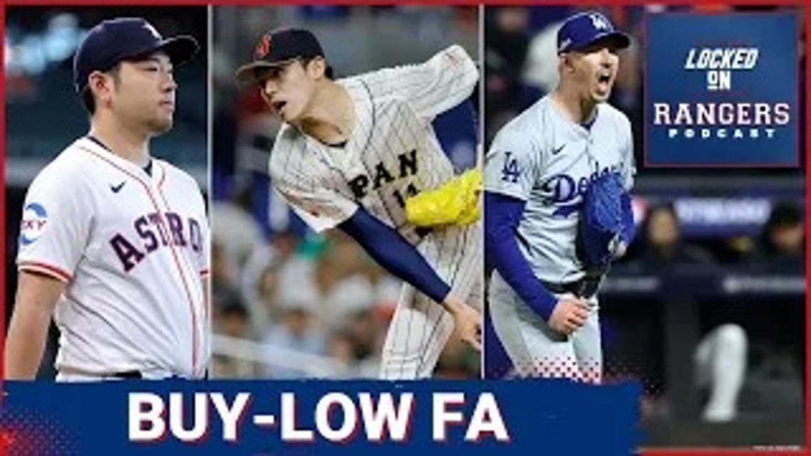 5 free agent starting pitchers Texas Rangers could target as buy-low options [Video]