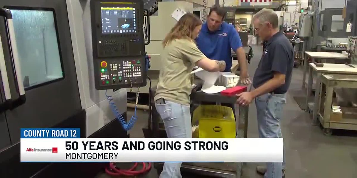 Montgomery company marks 50 years of precision parts with employee focus [Video]