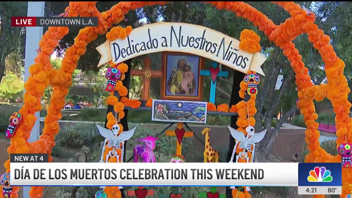 Dia de los Muertos preparations underway in downtown LA  NBC Los Angeles [Video]