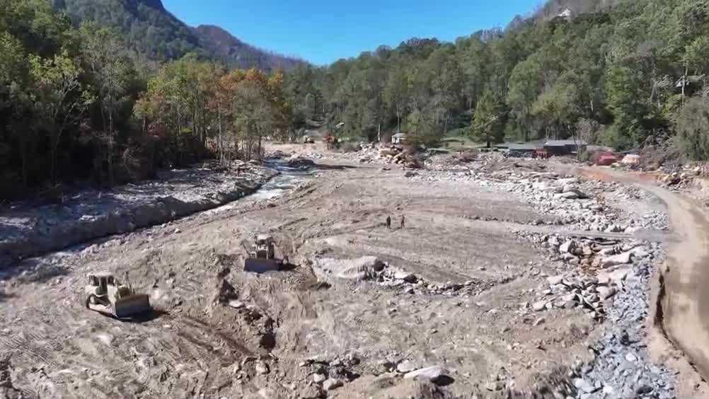 Chimney Rock continues rebuilding after Helene [Video]