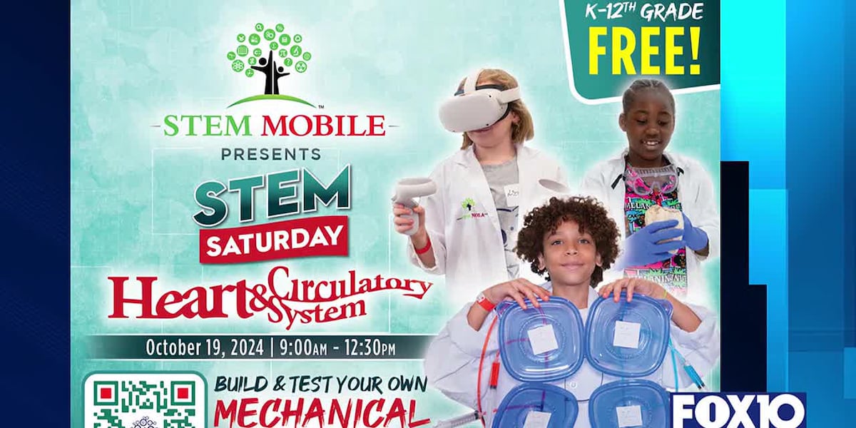 STEM Mobile, Mobile Parks and Recreation hold STEM Saturday [Video]