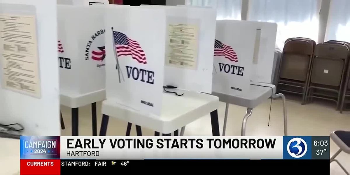 Early Voting in Connecticut begins on Monday ahead of 2024 election [Video]