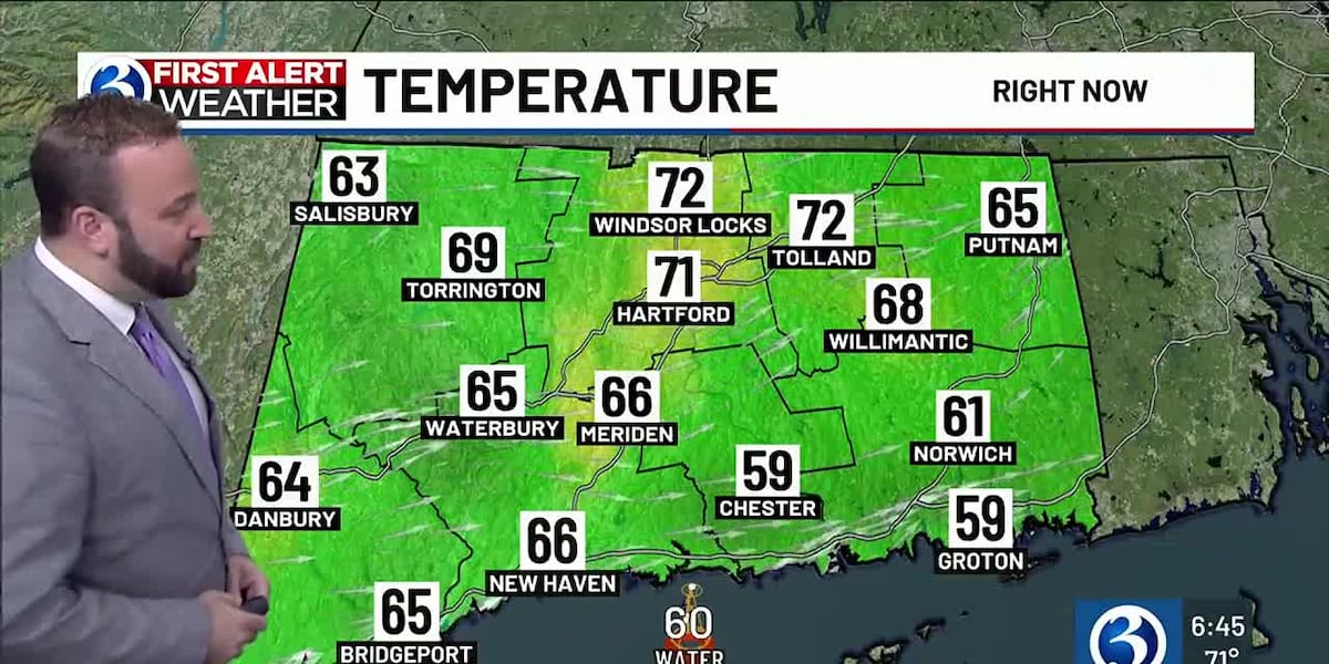 Technical Discussion: Record-warmth possible to start the week, then one shower chances [Video]