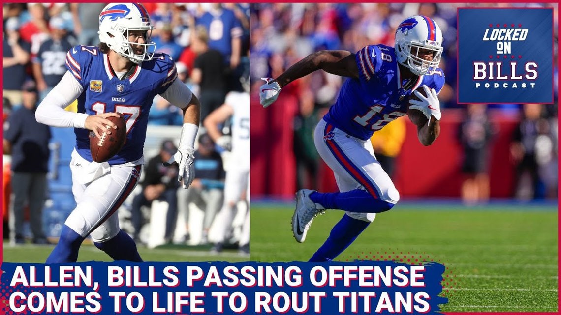 Buffalo Bills, Josh Allen overcome slow start & Amari Cooper scores TD in debut to rout Titans [Video]