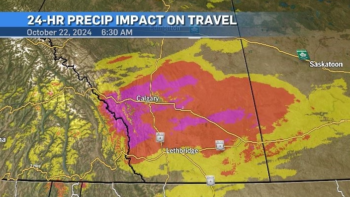 Calgary weather: Slippery start to Tuesday after first snowfall of the season [Video]