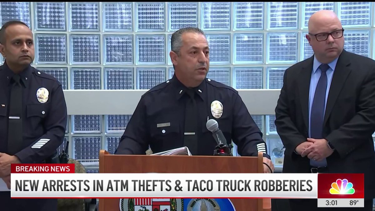 ATM burglary suspects arrested in San Fernando Valley  NBC Los Angeles [Video]