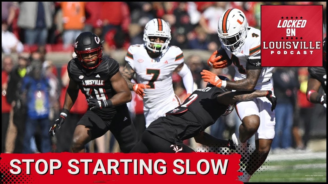 Louisville Football needs to correct slow starts in first quarters | Louisville Cardinals Podcast [Video]