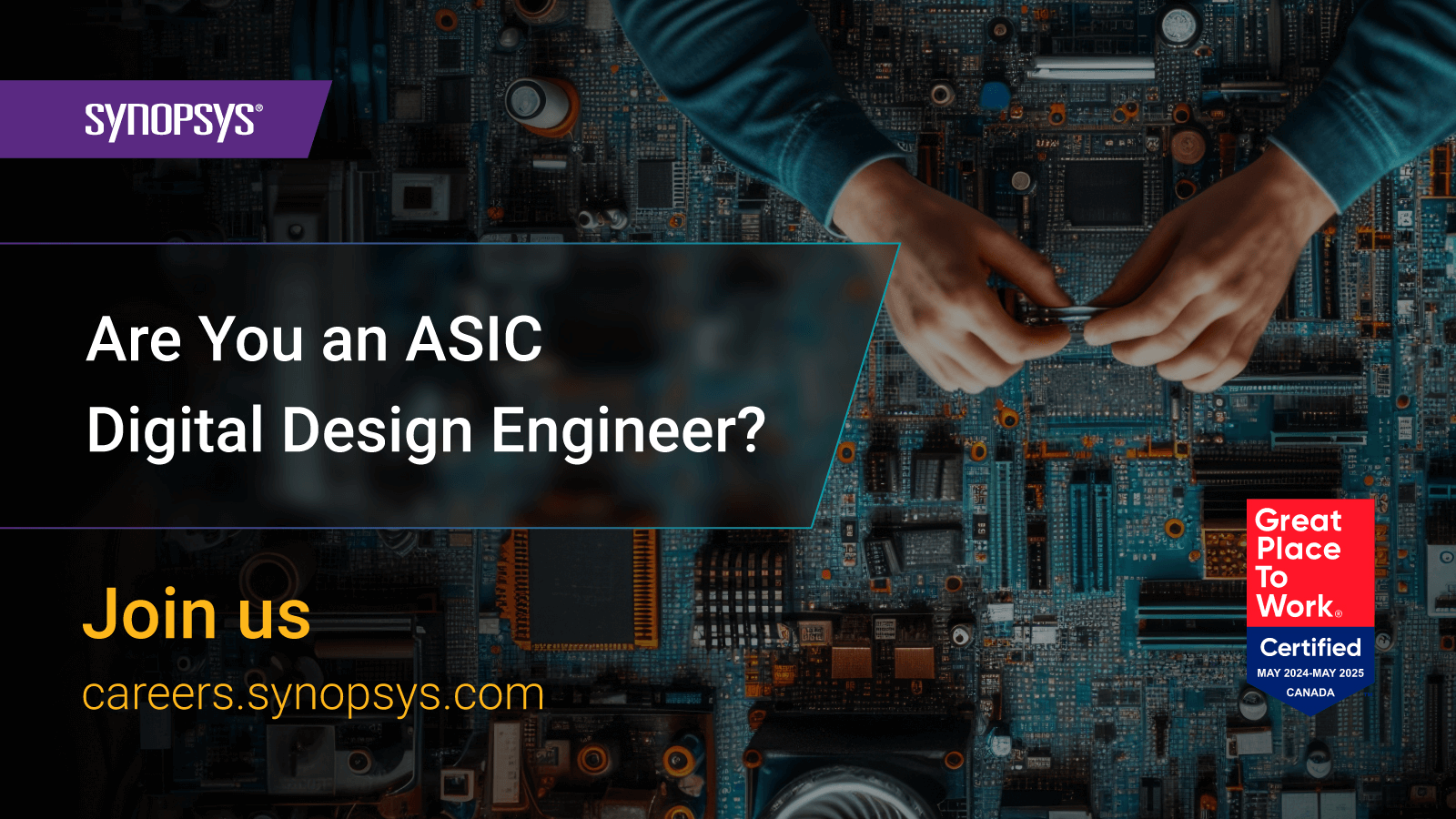 ASIC Digital Design, Sr Staff Engineer at Synopsys [Video]