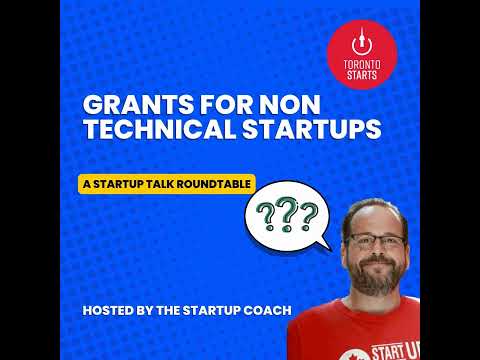 Grants and Funding for Non-Tech Startups in Canada [Video]