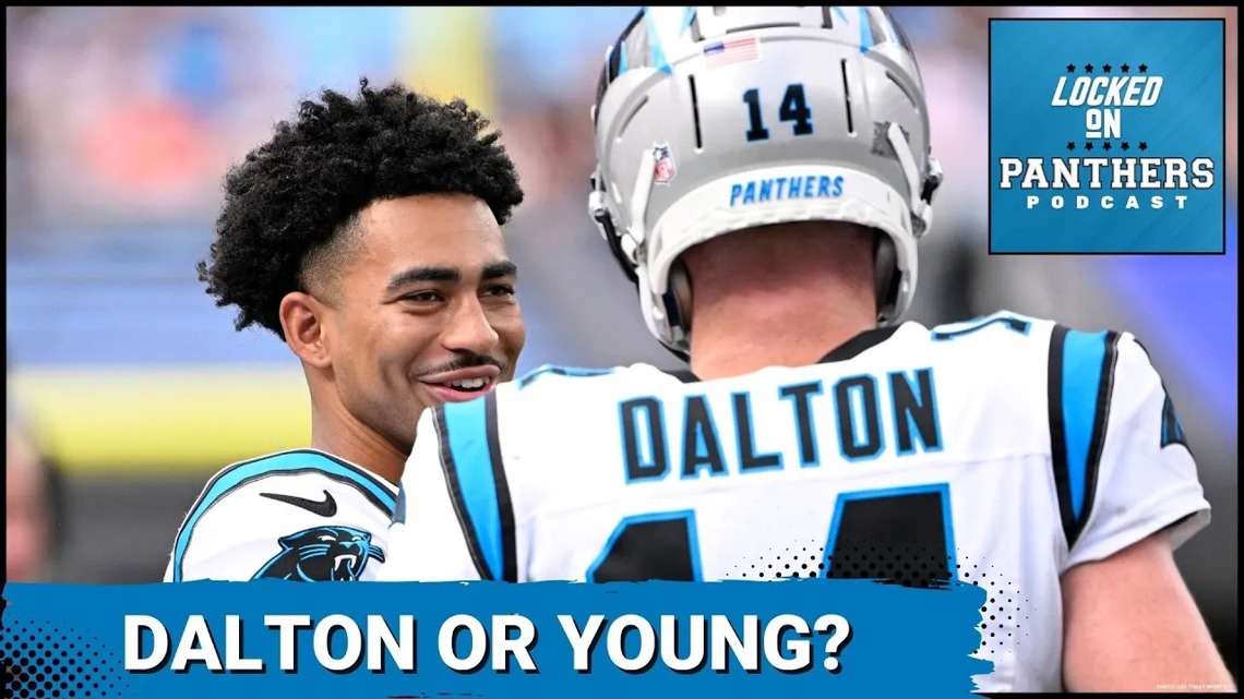 Will Andy Dalton start for the Carolina Panthers if healthy, or will Bryce Young get one more shot? [Video]