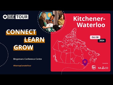 Kitchener-Waterloo Startup Canada Tour stop 2024 [Video]